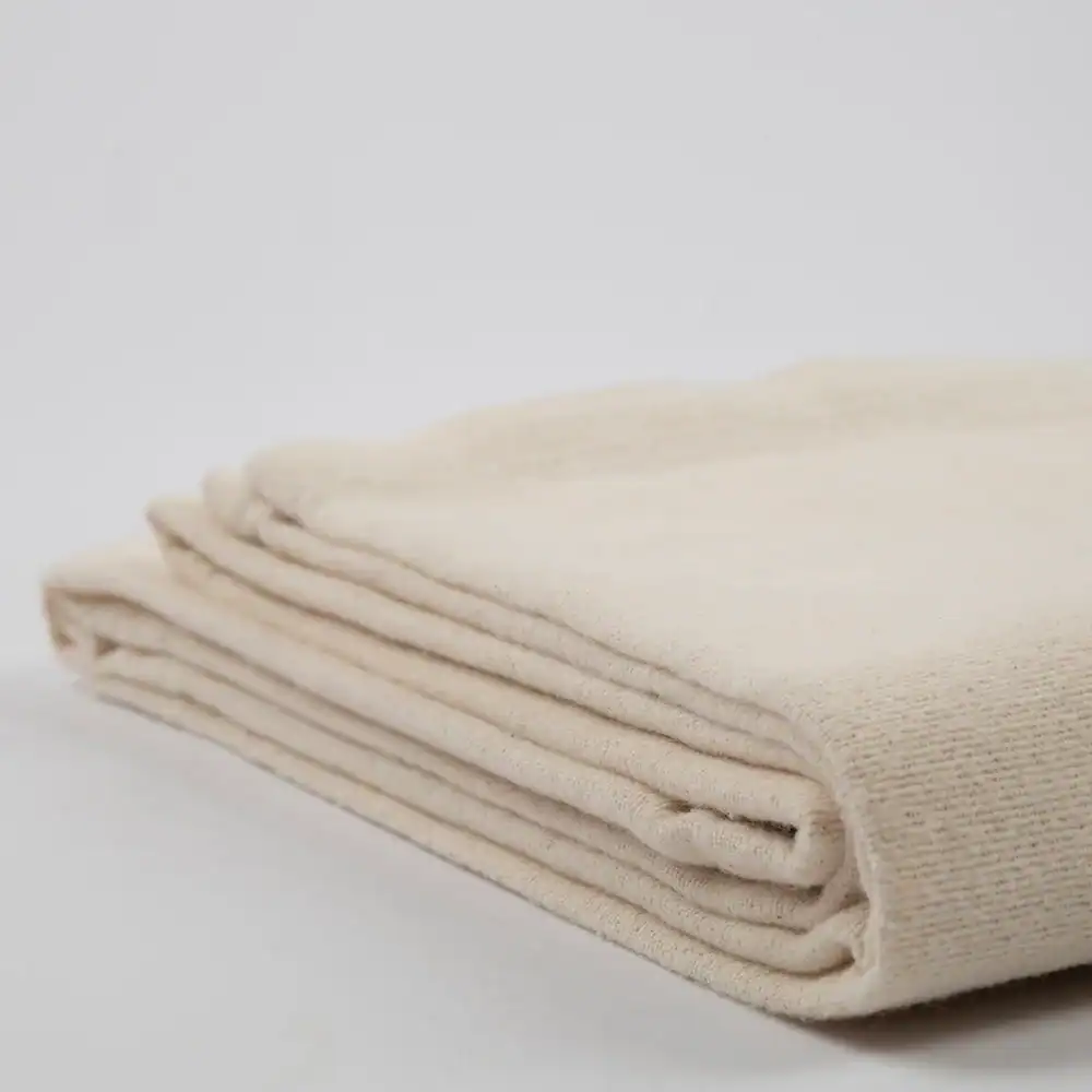 Bath Blanket - 80% Cotton / 20% Polyester - 70" x 90", natural
